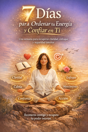 Programa 7 días para ordenar tu energía y recuperar confianza interior
